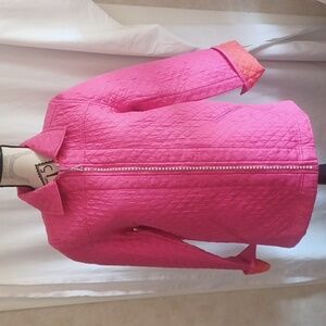 Quacker Factory silk coat xs